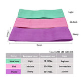 Fabric  Resistance Bands  for Leg Glute Workout - Non-Slip Booty Bands Resistance Loops