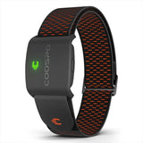 Heart Rate Armband Monitor with HR Zones/Calories HRM Sensor for Fitness Cycling BLE5.0 ANT+ for Peloton,Zwift,Wahoo