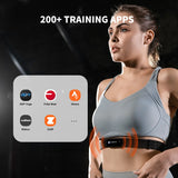 Heart Rate Monitor Chest Strap Bluetooth 5.0 ANT+ HR Sensor HRM IP67 Waterproof Use for Garmin wahoo Zwift