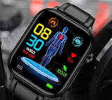 Buy 1 Medical Grade Smart Watch get 3 straps watches - Blood Glucose, Lipid and Uric Acid AI Diagnostic Detector Women Menstrual Health Tracker- AMOLED