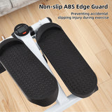 Mini Stepper For Exercise At Home With Resistance Bands LCD Display Capacity 100kg Stair Stepper