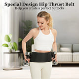 Hip Thrust Belt for Dumbbells - Glute Trainer, Booty Builder- Home Gym Equipment