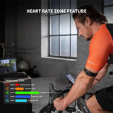 Heart Rate Armband Monitor with HR Zones/Calories HRM Sensor for Fitness Cycling BLE5.0 ANT+ for Peloton,Zwift,Wahoo