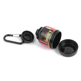 Mini Portable Container for Supplement - Keychain