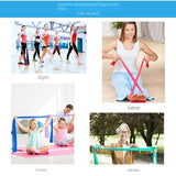 Yoga Pilates Resistance Bands – Long Stretch Bands for Strength Training, Physical Therapy, and Home Gym Workouts